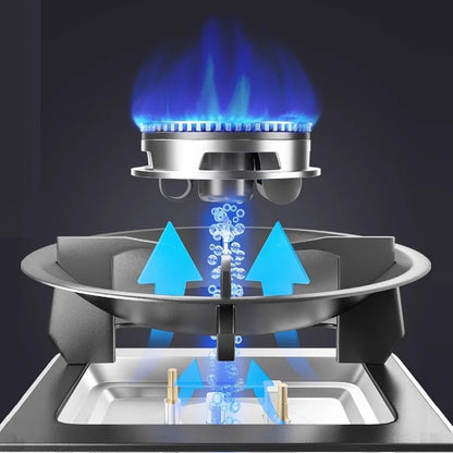 Camping Gas Stove Propane Cassette Burner Black