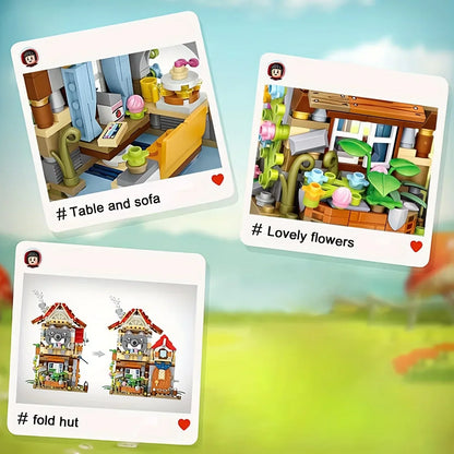 Mini Forest Cabin Street View