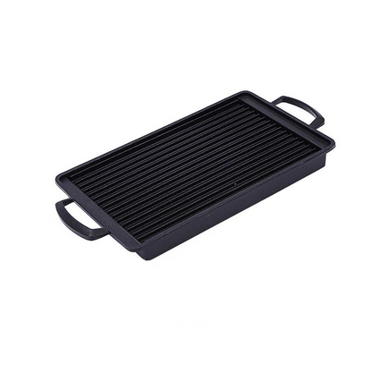 Portable Charcoal BBQ Grill Plate Reusable Outdoor Carbon Furnace Black