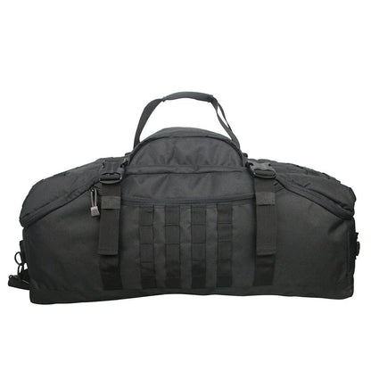 Tactical Molle Sport Travel Duffel Bag Black