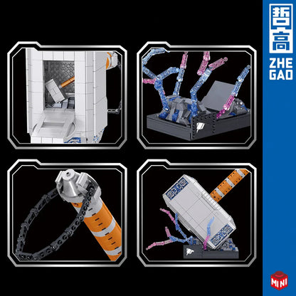 975PCS Creative Thunder Hammer Toy