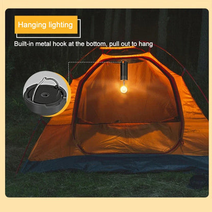 Camping LED Telescopic Flashlight Tripod Rechargeable Emergency Lamp