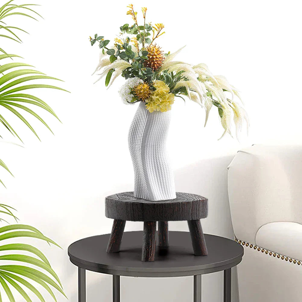 Multipurpose Wooden Stool Step Ladder for Fishing and More