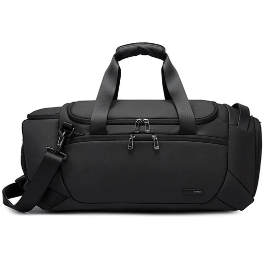 21-Inch Waterproof Duffel Travel Bag Black