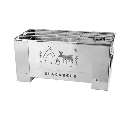 Portable Windproof Wood Stove Camping Grill And Gas Burner