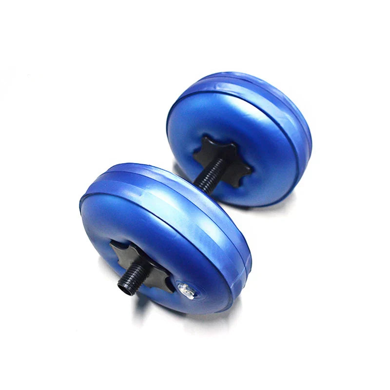 Adjustable Water-Filled Dumbbells for Arm Muscle Training