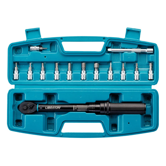 14-Piece Bike Torque Wrench Set Blue