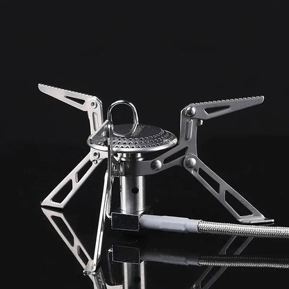 2990W Split Gas Stove Silver