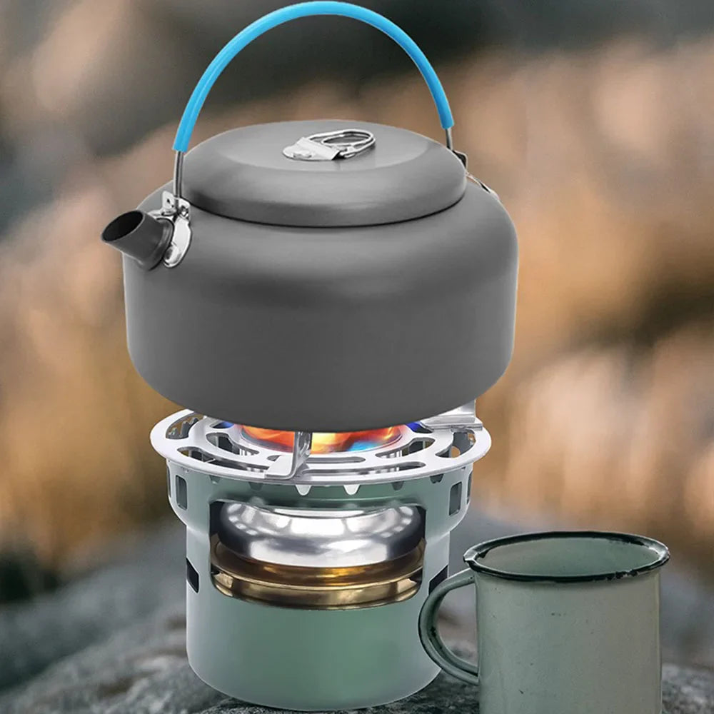 Portable Outdoor Alcohol Stove Green