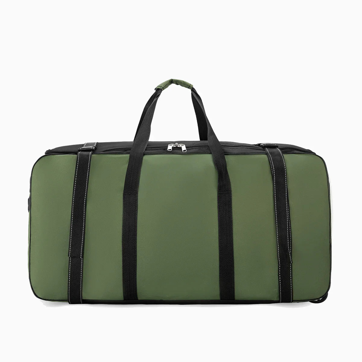 Wheeled Outdoor Travel Storage Bag Green