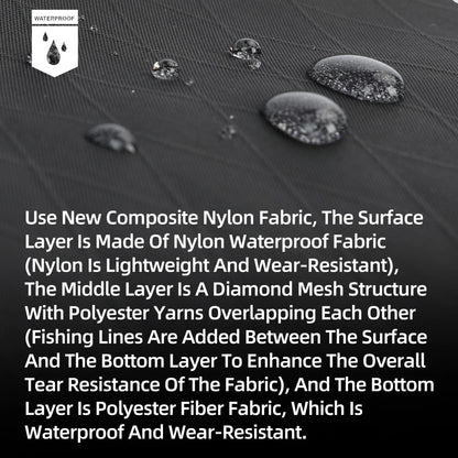 2.4L Water-Resistant Triangle Frame Bag Crossbeam Pouch Yellow