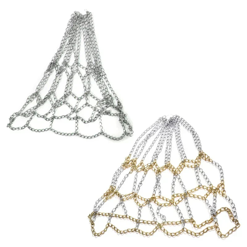 Durable Galvanized Steel Chain Basketball Net for Outdoor Classic Sport