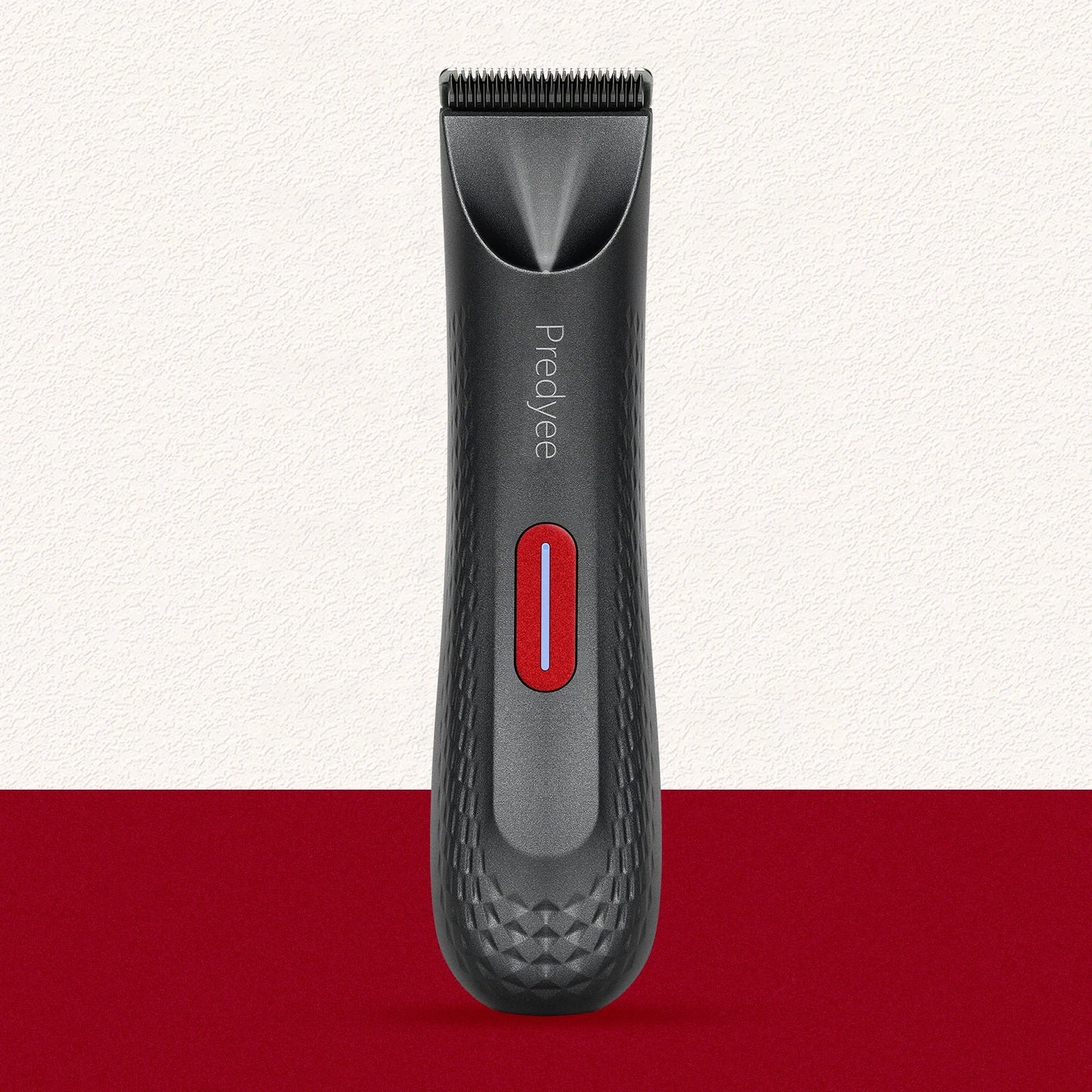 Womens Waterproof Intimate Hair Trimmer Body Groomer Red