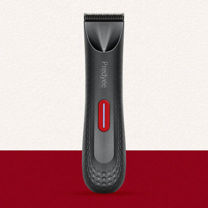 Womens Waterproof Intimate Hair Trimmer Body Groomer Red