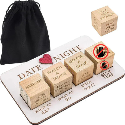 Wood Romantic Date Night Game