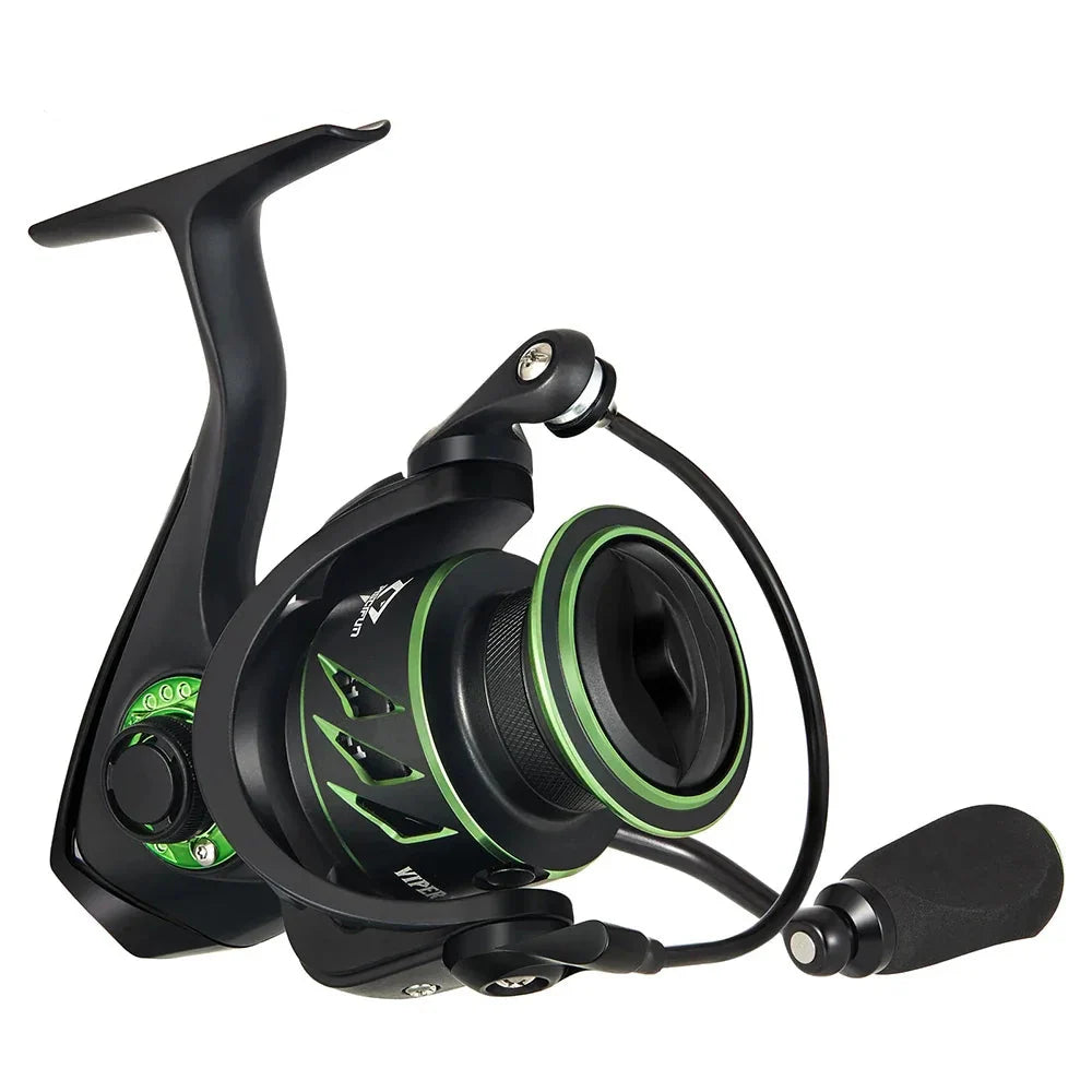 Spinning Fishing Reel 4000 Series High-Speed Green