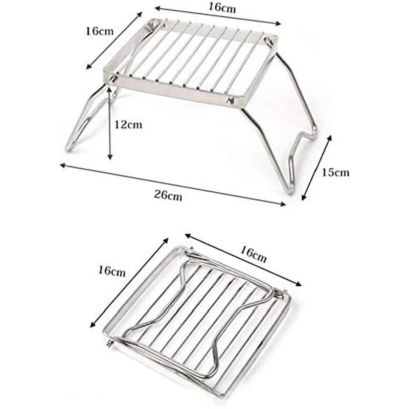 Stainless Steel Stove Holder Camping