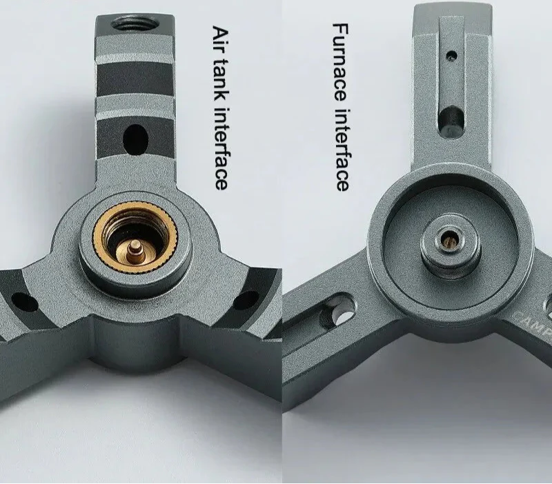 Gas Stove Expansion Bracket Silver