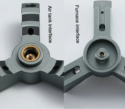 Gas Stove Expansion Bracket Silver