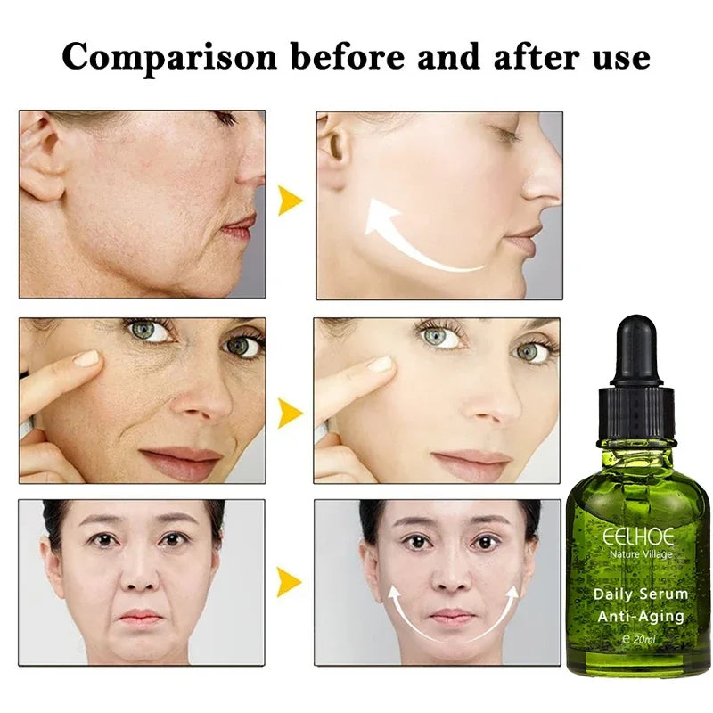 Instant Wrinkle Remover Serum - Aloe Vera & Vitamin C Infused