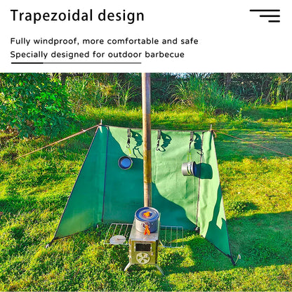 Stove Windbreak Camping Windshield