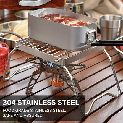 Grill Camping Stainless Steel Brazier
