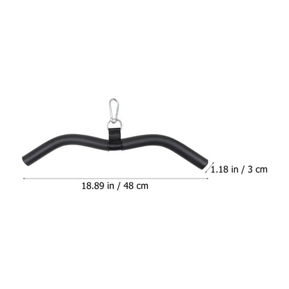 T-Shape Fitness Lower Pull Bar for Back and Arm Exercise