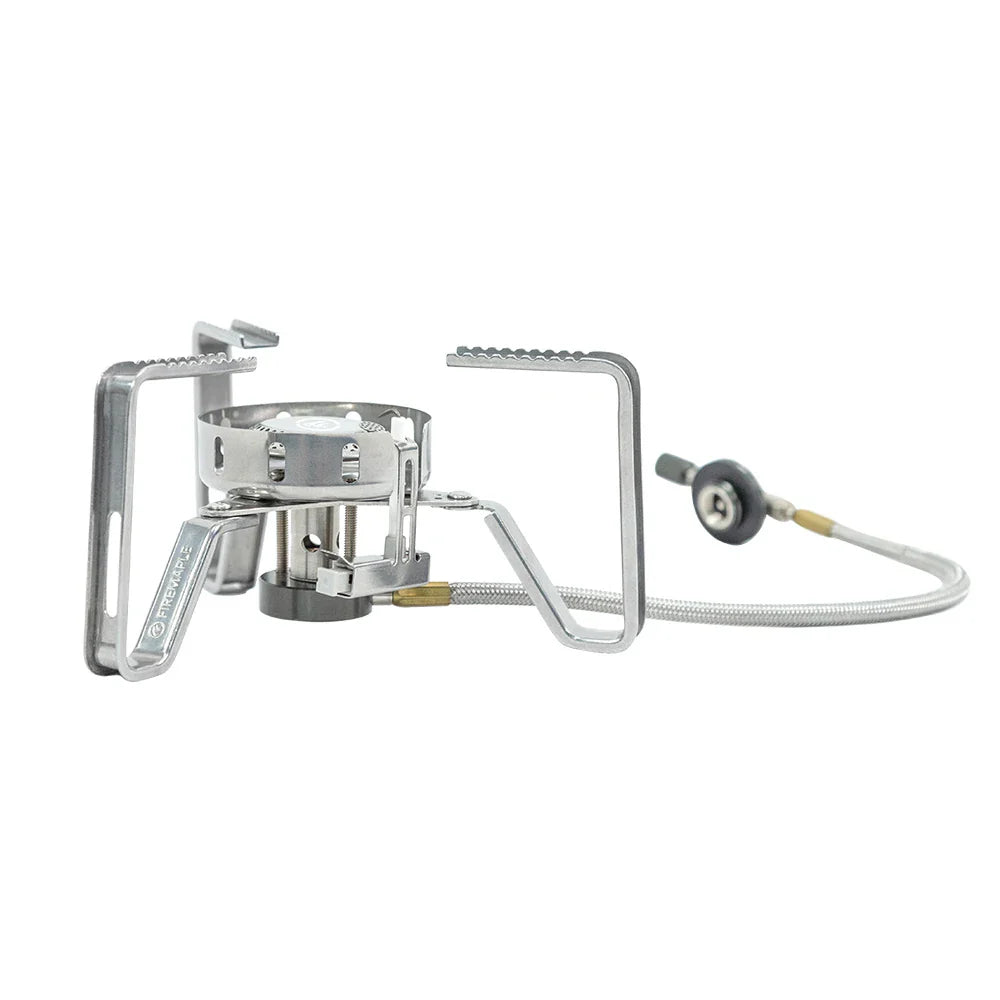 3240W Windproof Split Gas Burner Silver