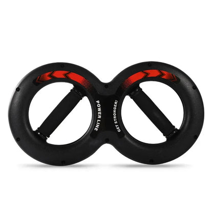 20KG 8-Word Hand Grip Strength Trainer Black