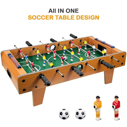 Wooden Football Table Sports Game