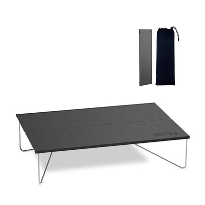 Pop-Up Outdoor Mini Folding Table Black