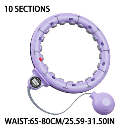 Weighted Fitness Hoop with Counter