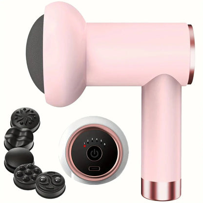 Wireless Handheld Body Massager Cordless Charging Pink