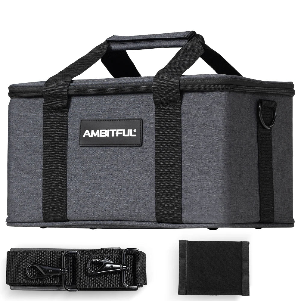 Studio Flash Video Camera Shoulder Bag Grey