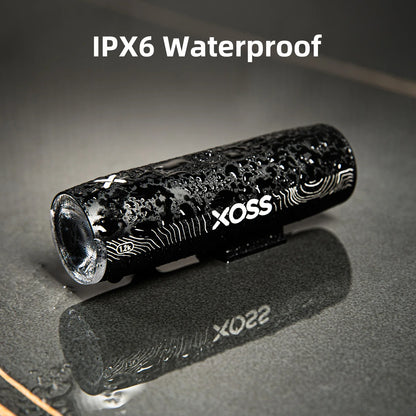 XL1200 Rechargeable Bike Headlight 1200 Lumens Black