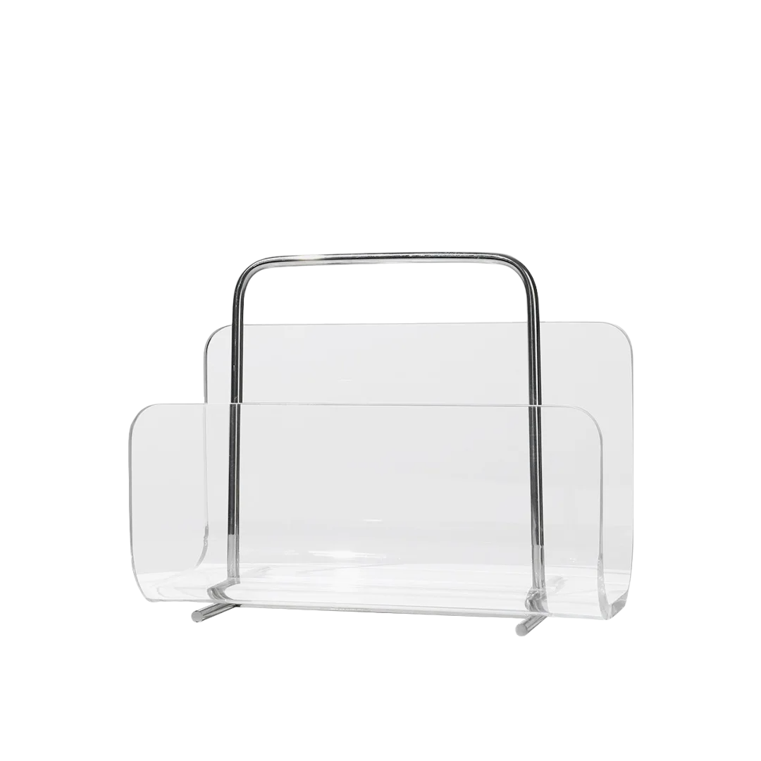 Joylove Modern Metal Acrylic Bookshelf