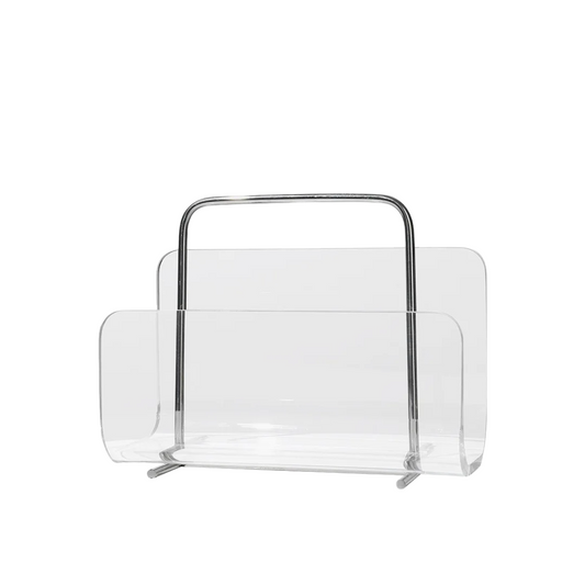 Joylove Modern Metal Acrylic Bookshelf