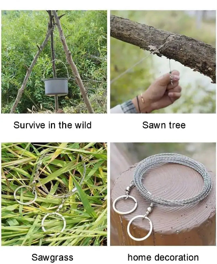 1/2 Portable Handheld Wire Saw Meter Chain Cutter