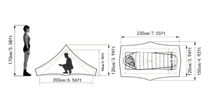 Summer Mesh Outdoor Camping Tent