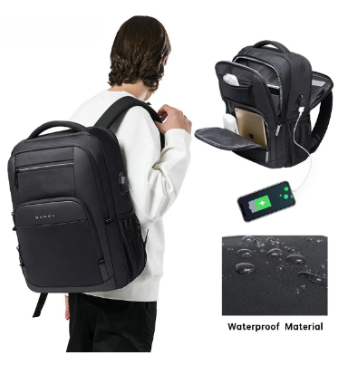 Men's Tactical Business Travel Backpack
