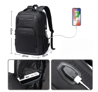 Men's Tactical Business Travel Backpack