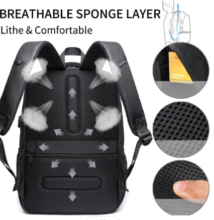 Men's Tactical Business Travel Backpack