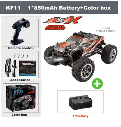 4WD Off-Road RC Car Brushless Remote Control Truck