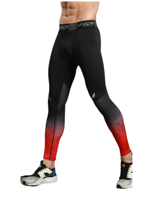 Men's Quick-Dry Compression Running & Fitness Leggings