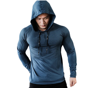 Men's Fitness Tracksuit as Running Sport Hoodie & Gym Joggers Set