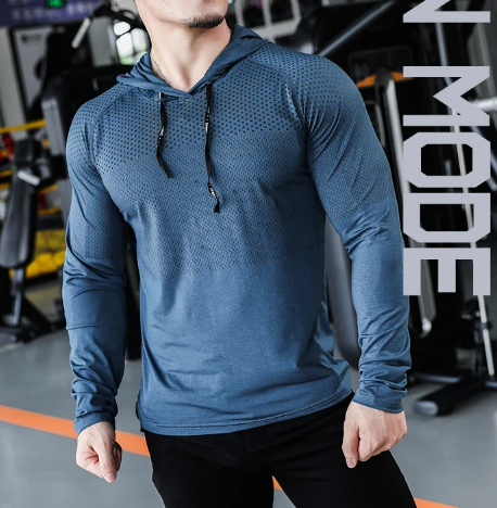 Men's Fitness Tracksuit as Running Sport Hoodie & Gym Joggers Set