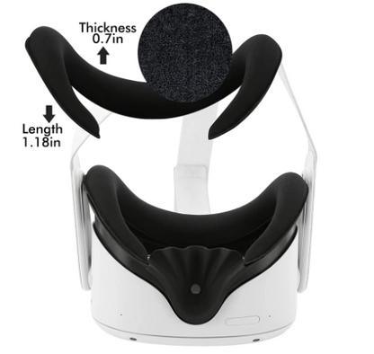 3D Breathable Facial Interface Bracket with Sweat Guard