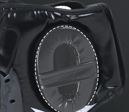 MMA Muay Thai Boxing Helmet with Mask