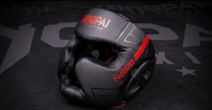 Full-Coverage PU Boxing Helmet for Kids & Adults