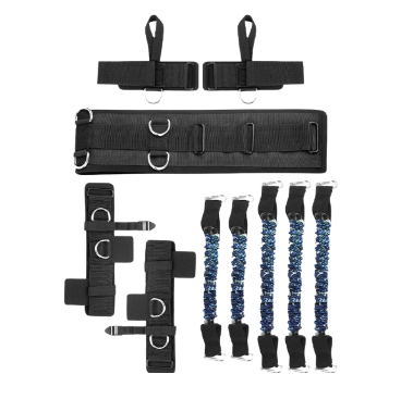 Explosive Power Resistance Band Set for Boxing and Agility Training